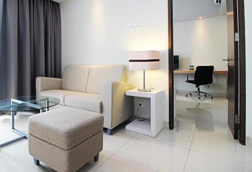 1 Sovrums Lägenhet, Batiqa Hotel & Apartments Karawang