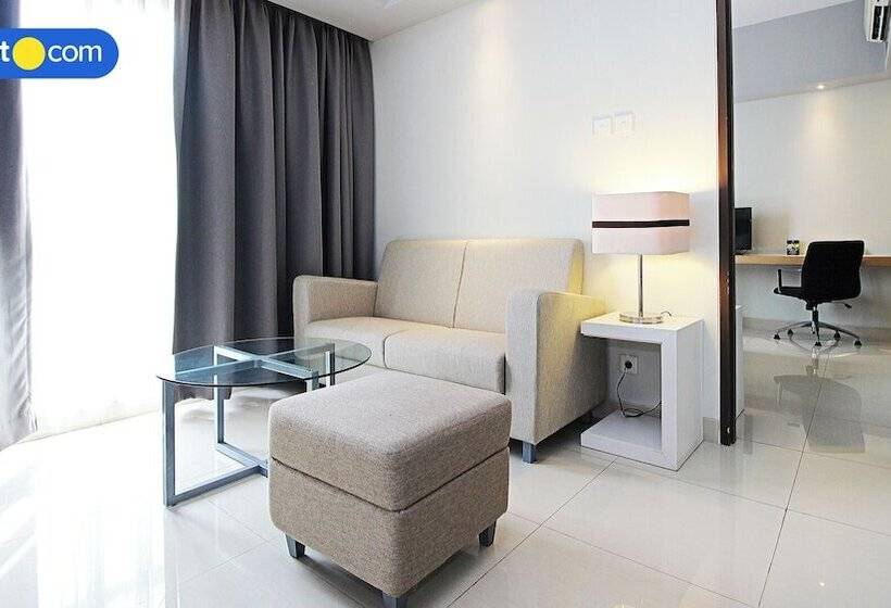 1 Sovrums Lägenhet, Batiqa Hotel & Apartments Karawang