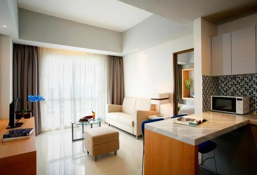１ベッドルームアパートメント, Batiqa Hotel & Apartments Karawang