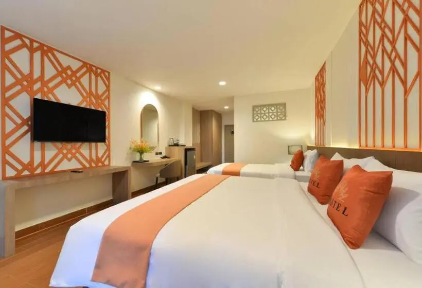 اتاق لوکس سه تخته, Kastel Pattaya Hotel By Loft Bangkok