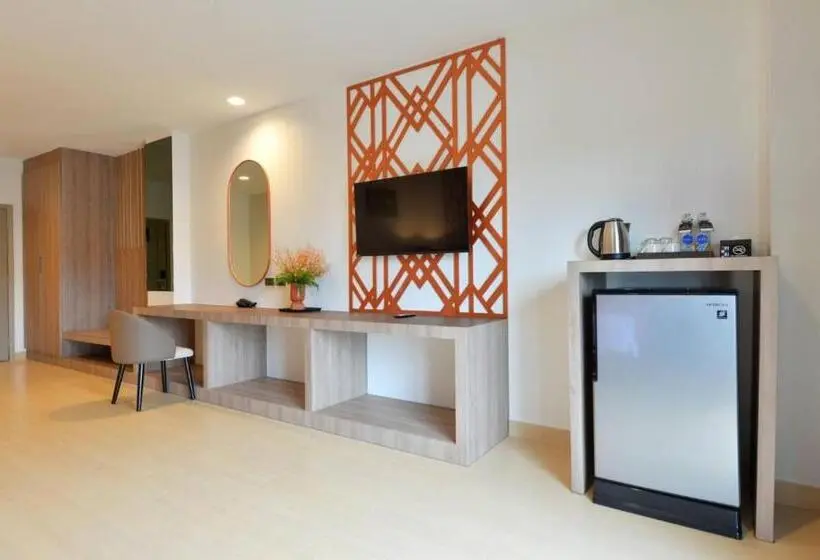 اتاق لوکس با تخت بزرگ, Kastel Pattaya Hotel By Loft Bangkok