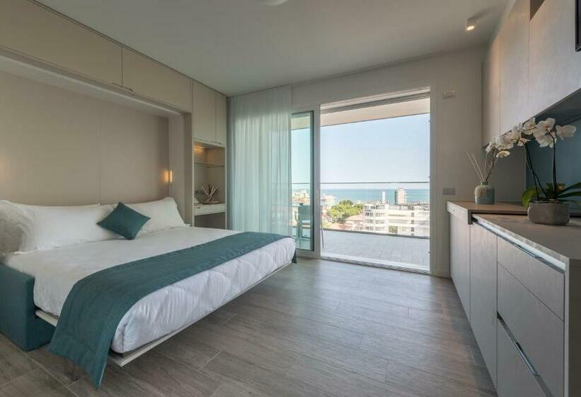 침실 2개 스위트, Hesperia Hotel & Residence