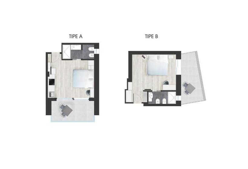 스탠다드 룸, Hesperia Hotel & Residence