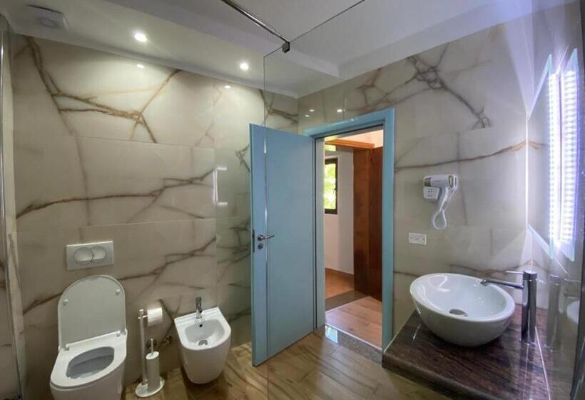 חדר משפחתי נוף לים, Edva Resort