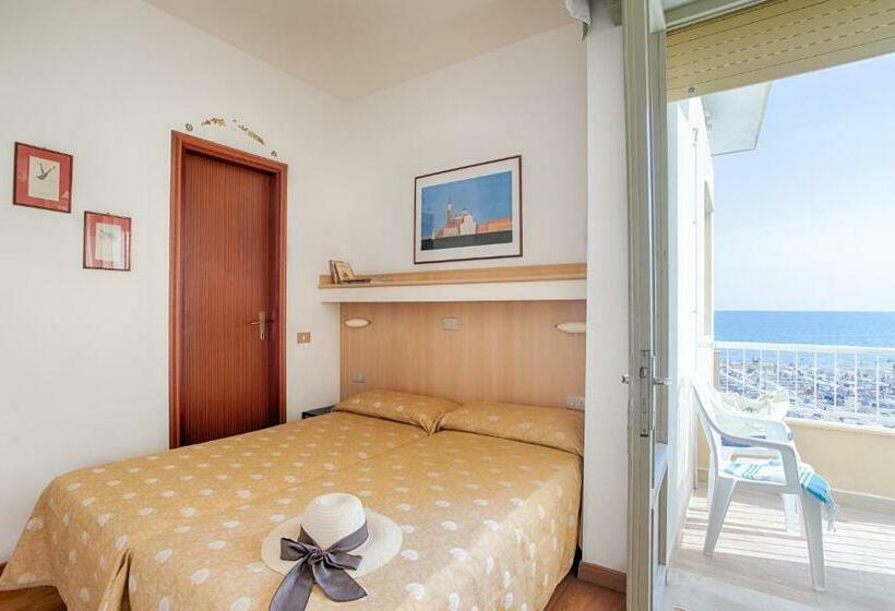 스탠다드 발코니 룸 측면 바다 전망, Telenia