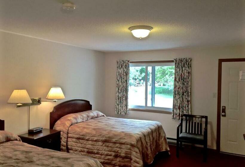 غرفه قياسيه سريرين مزدوجين, Swan Motel