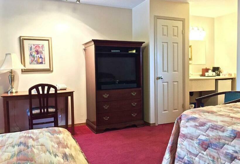 غرفه قياسيه سريرين مزدوجين, Swan Motel