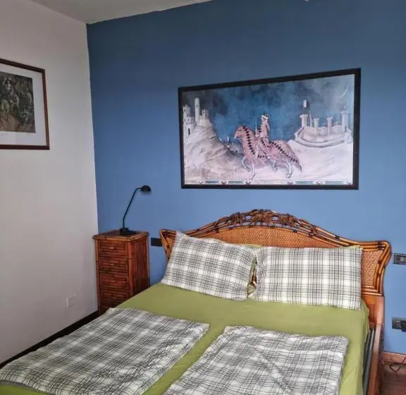 キングサイズベッドのスタンダードルーム, B&b La Terrazza Sui Fieschi