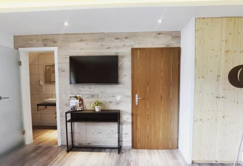 带城市景观的标准间, Das Waldhaus