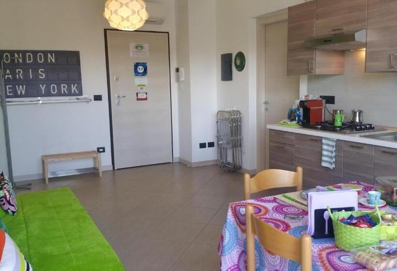 １ベッドルームのデラックスアパートメント, B&b Leterrazze Boutique Hotel   Torino