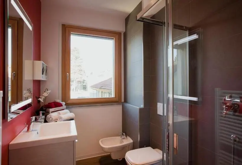 キングサイズベッドのデラックススイート, B&b Leterrazze Boutique Hotel Torino