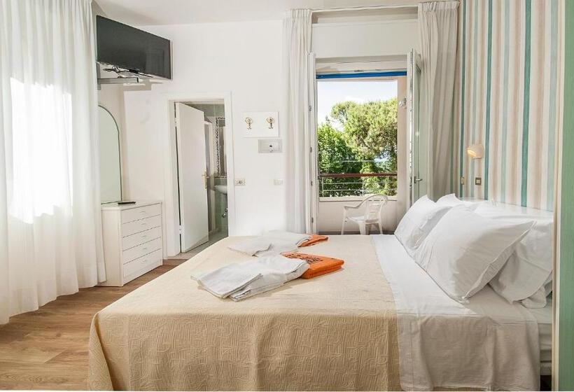 آپارتمان یک خوابه با دری مشترک که هال را جدا می کند., Albatros