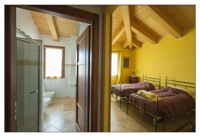 اتاق استاندارد با چشمانداز باغ, Bed & Breakfast Montesterlino