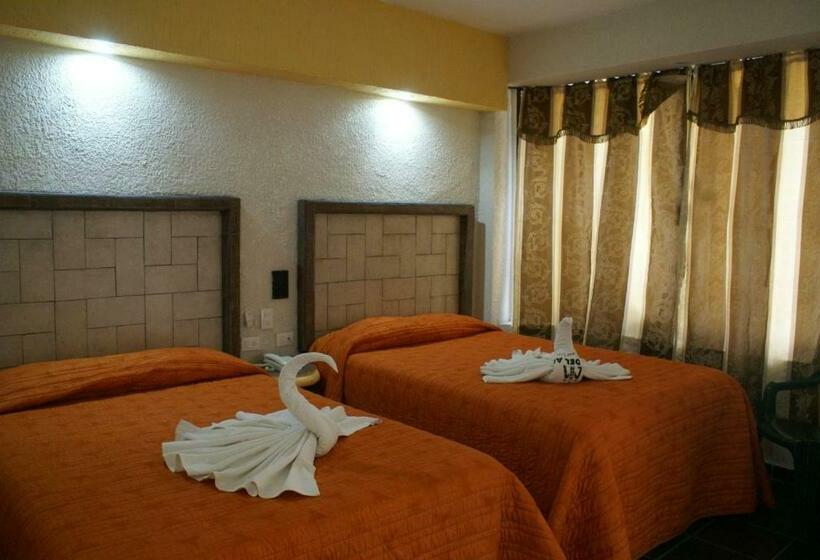 Номер Стандарт 2 Двуспальные Кровати, Del Angel