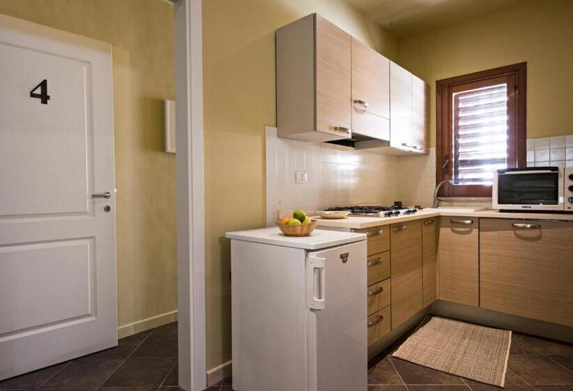 آپارتمان 1 خوابه با تراس, Le Stanze Del Cioccolato