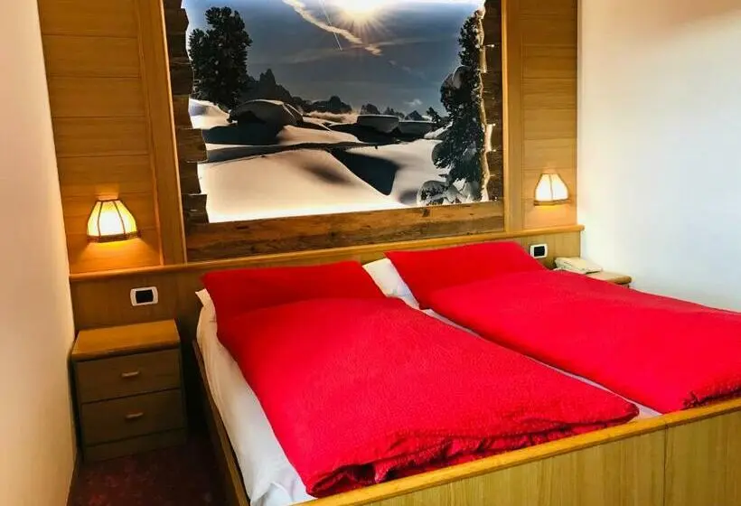 Standard-huone, Rifugio Capanna Passo Valles
