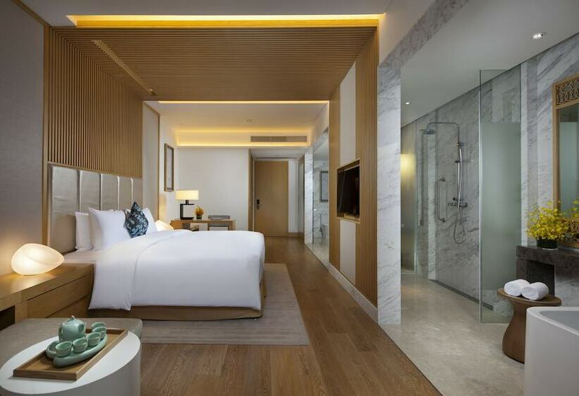 غرفة ديلوكس مطلّة علي الحديقة, Thousand Cranes Sanya Yazhou Bay Int L Exchange Centre