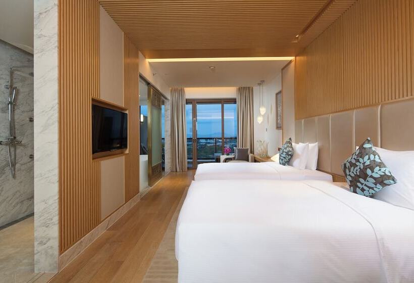 غرفة ديلوكس مطلّة علي الحديقة, Thousand Cranes Sanya Yazhou Bay Int L Exchange Centre