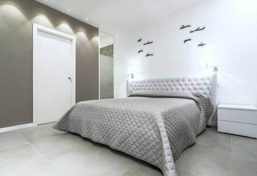 غرفة ديلوكس مطلّة علي البحر, Villa Capodarco B&b