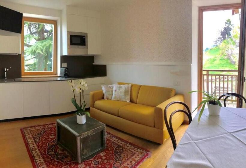 شقة غرفة نوم واحدة مزودة بشُرفة, Casa Del Pittore