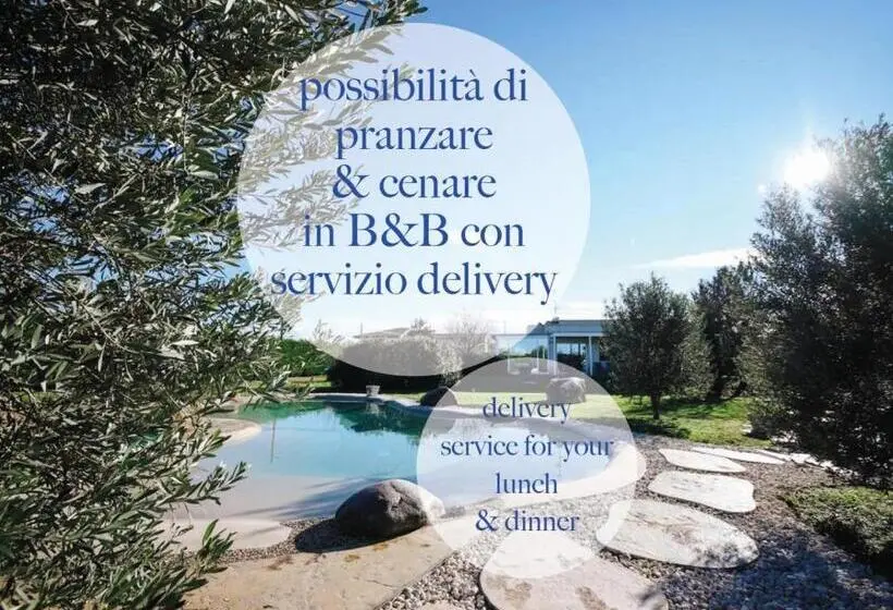 اتاق استاندارد با چشم‌انداز باغ, B&b La Magia Dei Sogni Relais