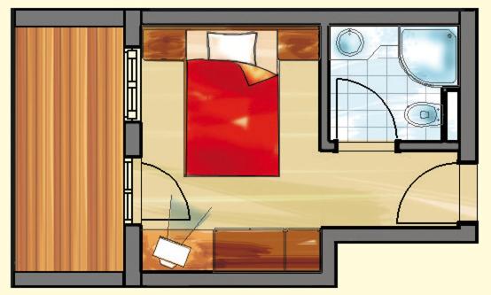 스탠다드 룸, Familienhotel Maria