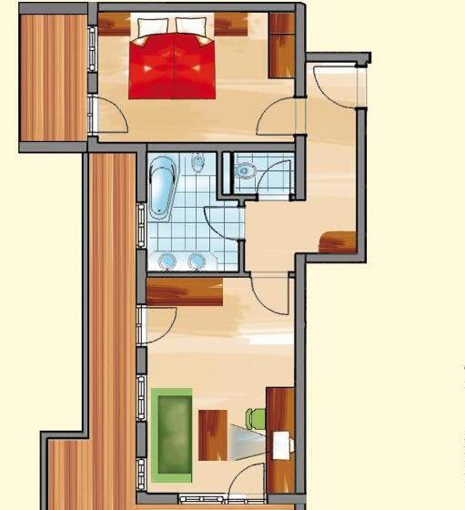 패밀리 룸, Familienhotel Maria