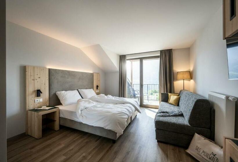 Номер Deluxe с Балконом, Das Mühlwald   Quality Time Family Resort