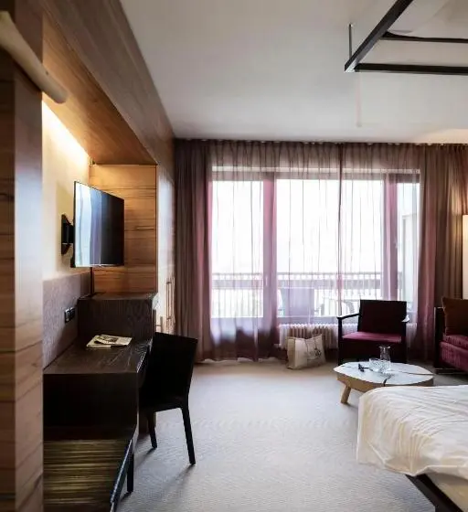 Superior-huone Parveke, Das Mühlwald   Quality Time Family Resort