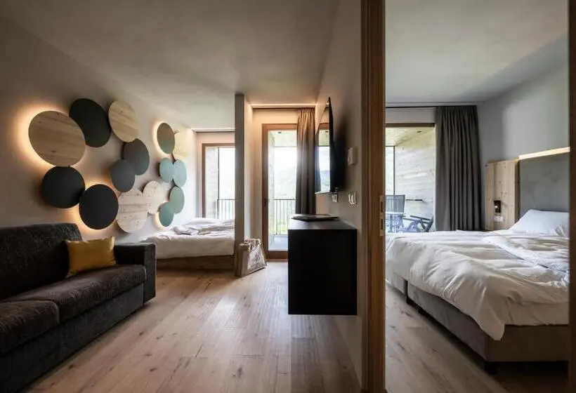 Juniorsviitti Parveke, Das Mühlwald   Quality Time Family Resort