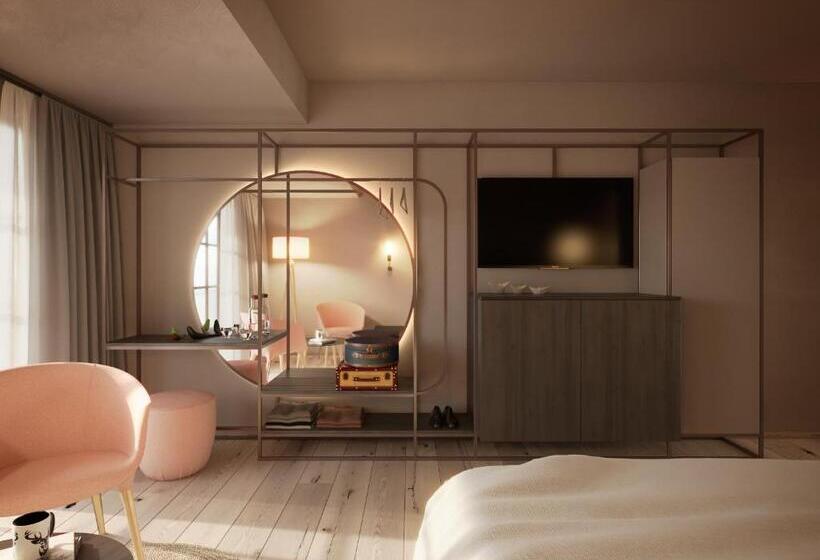 חדר קלאסי עם נוף לאגם, Seehof Nature Retreat