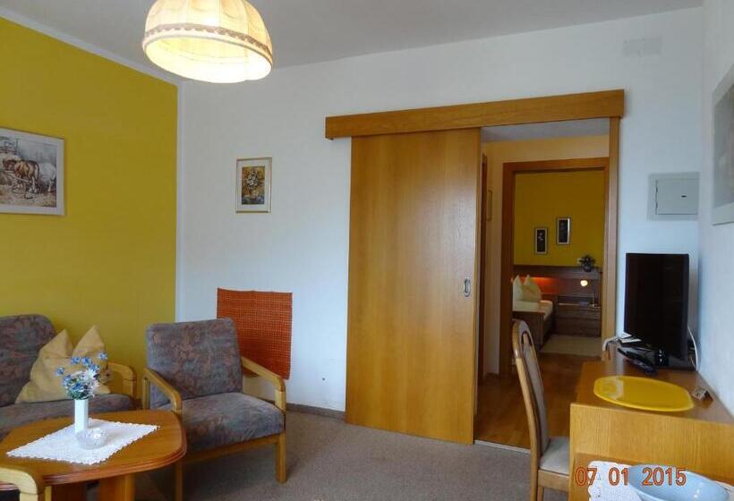 Standard studio with lake view, Pension Brönimann