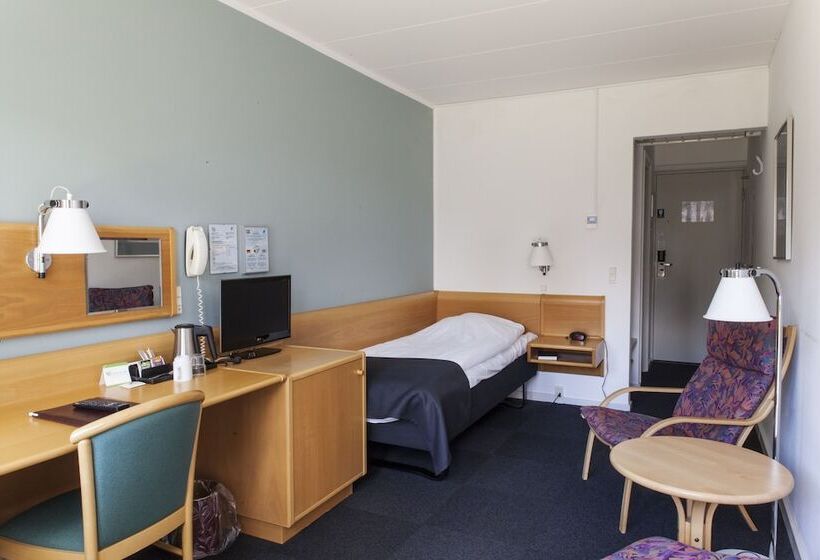 غرفة قياسية فردية مطلة علي البحر, Kobæk Strand Konferencecenter