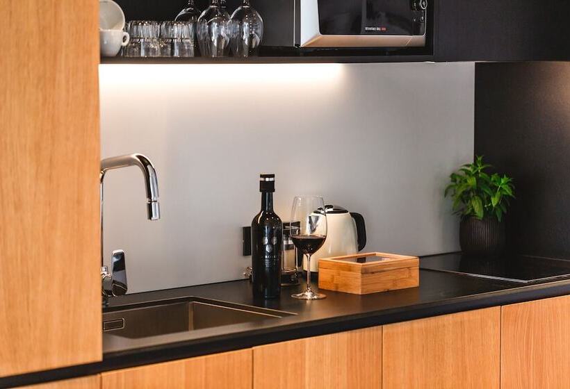 Lejlighed 1 Soveværelse Haveudsigt, One Suite