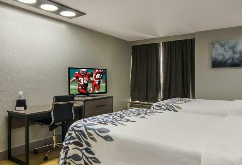 Номер Стандарт 2 Двуспальные Кровати, Red Roof Inn And Conference Center Chicago   N Aurora Naperville