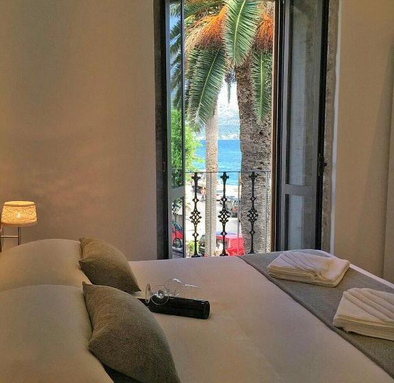 חדר סטנדרט נוף לים עם מרפסת, San Teodoro