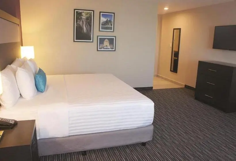 キングサイズベッドのスタンダードルーム, Chn Hotel Monterrey Aeropuerto, Trademark By Wyndham