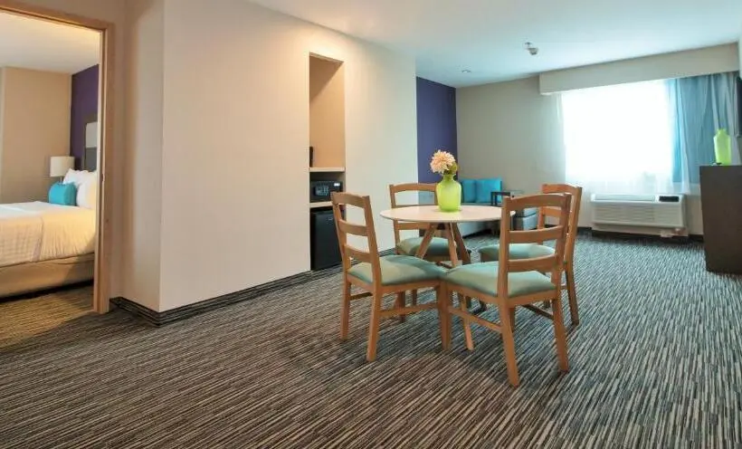 キングサイズベッドのスイートルーム, Chn Hotel Monterrey Aeropuerto, Trademark By Wyndham