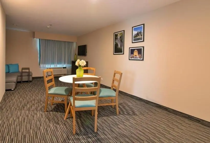 キングサイズベッドのスイートルーム, Chn Hotel Monterrey Aeropuerto, Trademark By Wyndham