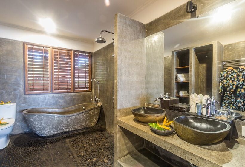 豪华房间, The Point Surfcamp Bali