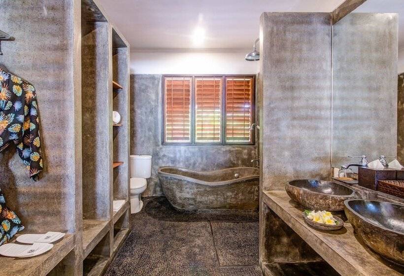 豪华海景房, The Point Surfcamp Bali