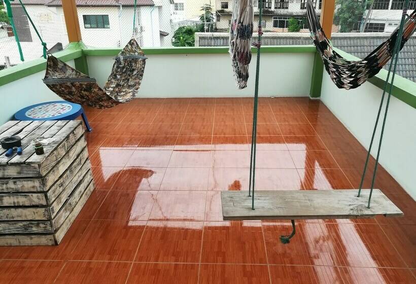 Кровать в Общей Комнате, Karma Home Hostel