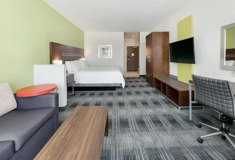 キングサイズベッドのスイートルーム, Holiday Inn Express & Suites Dallas Nw   Farmers Branch, An Ihg