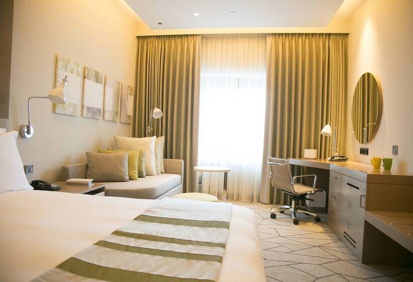 标准间带双人床, Holiday Inn & Suites   Dubai Festival City Mall, An Ihg