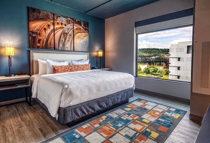 스탠다드 룸 더블 침대, Indigo Pittsburgh University Oakland, An Ihg