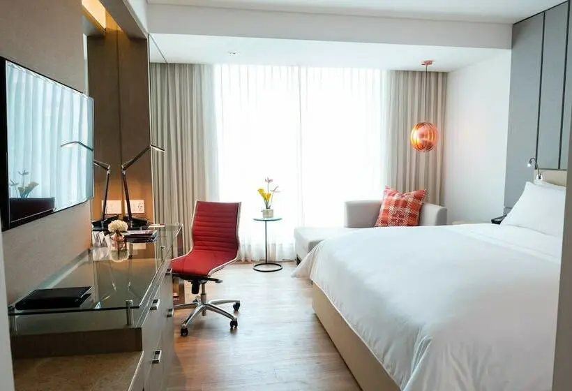 ダブルベッドスタンダードルーム, Medellin Marriott