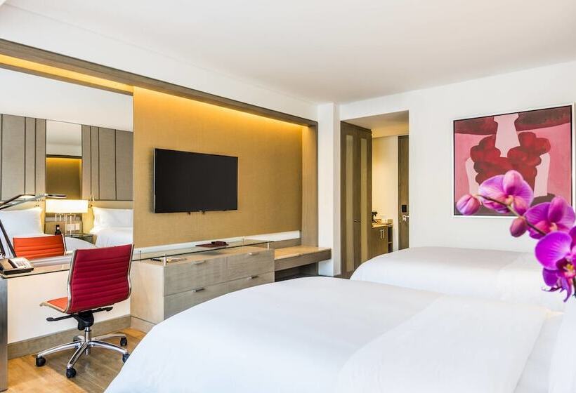 ２ダブルベッドのスタンダードルーム, Medellin Marriott