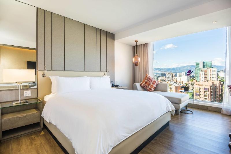 キングサイズベッドのデラックスルーム, Medellin Marriott