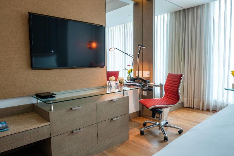 キングサイズベッドのデラックスルーム, Medellin Marriott