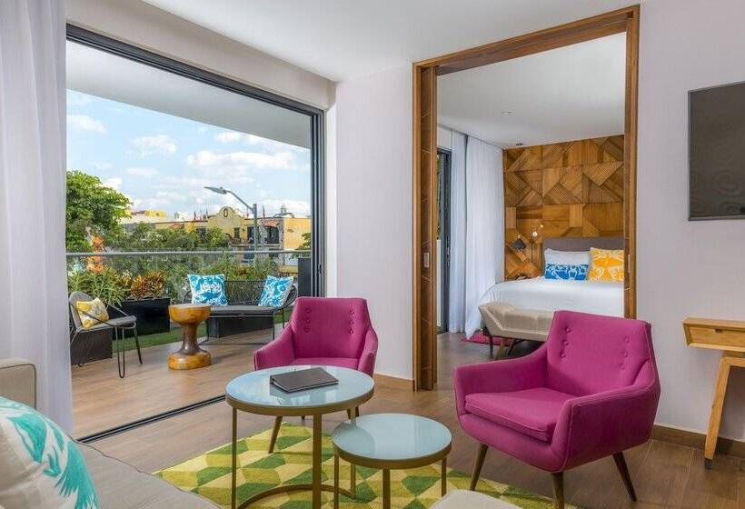 Suite Łóżko King Size, The Fives Downtown Hotel & Residences, Curio Collection by Hilton